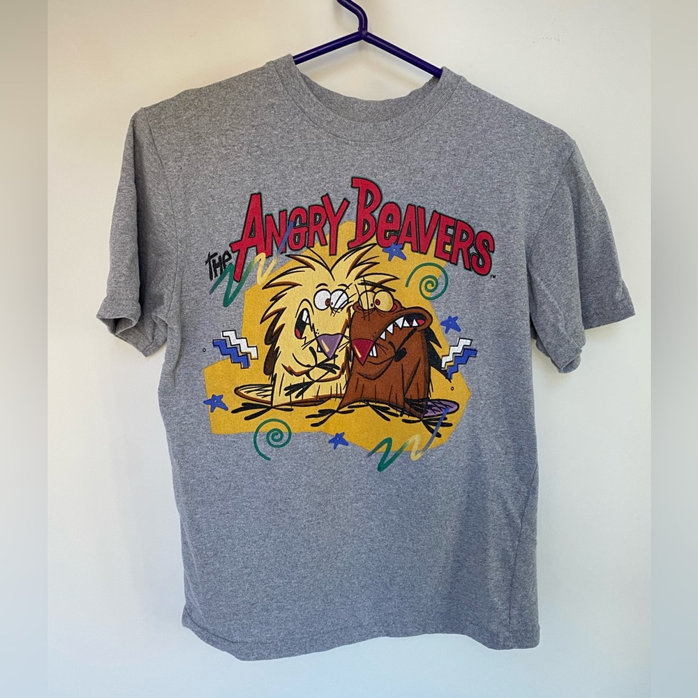 Y2K The Angry Beavers Nickelodeon small shirt